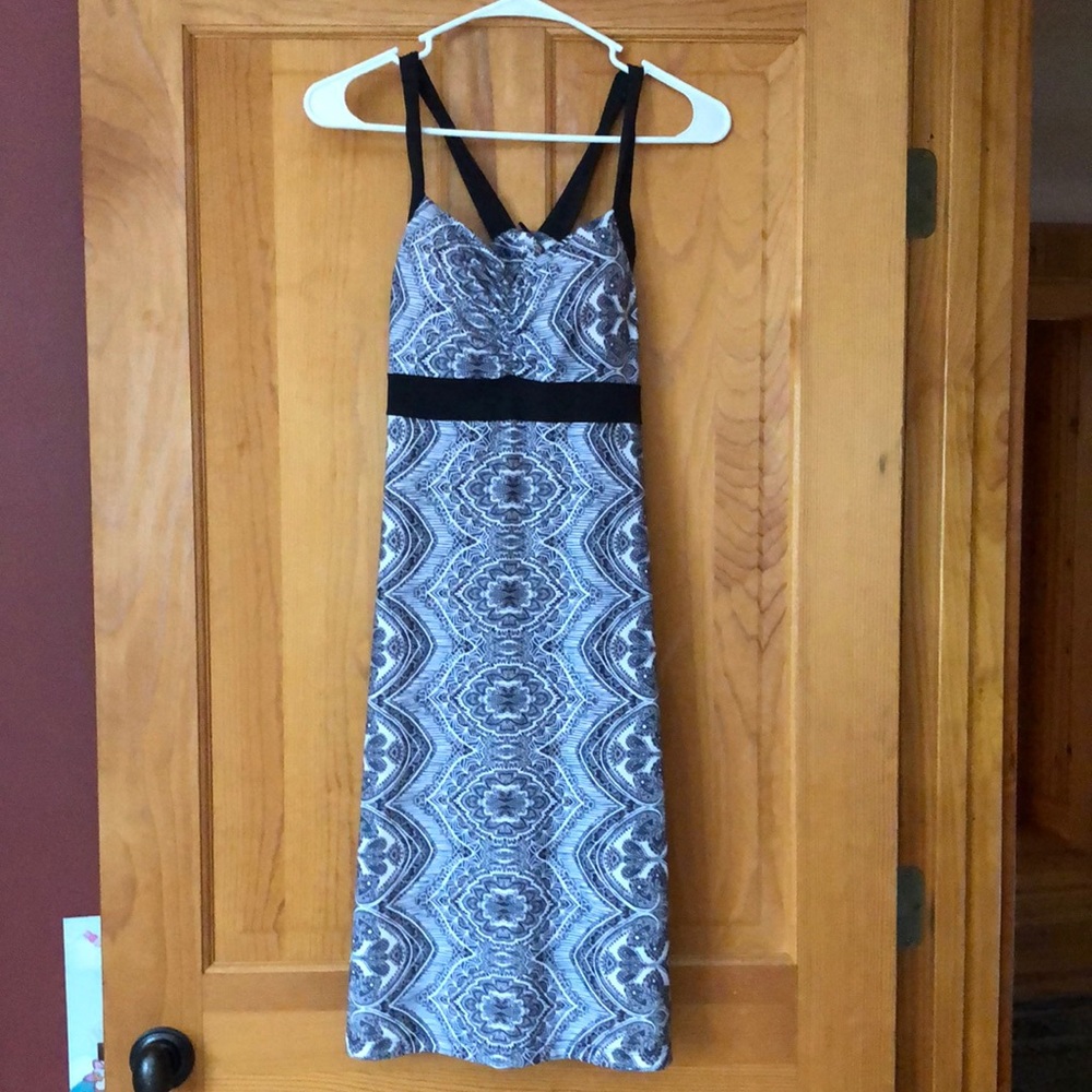 Black and white Prana sundress, small.